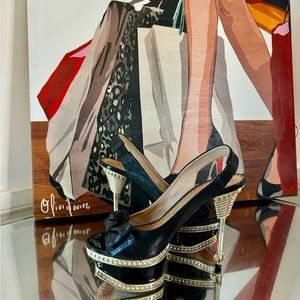 Vintage BEBE heels 👠